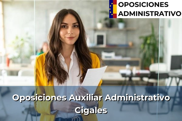 Oposiciones Auxiliar Administrativo en Cigales